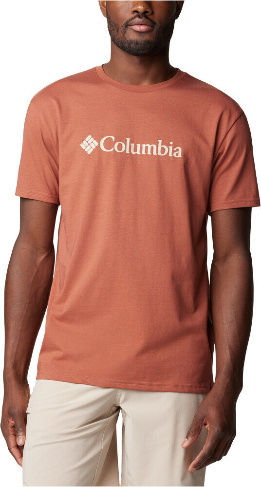 Columbia csc basic logo camiseta montaña manga corta hombre Rojo (S)