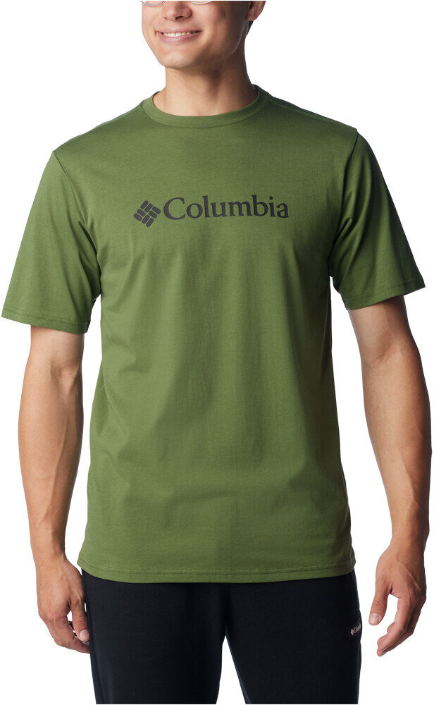 Columbia csc basic logo camiseta montaña manga corta hombre Verde (XXL)