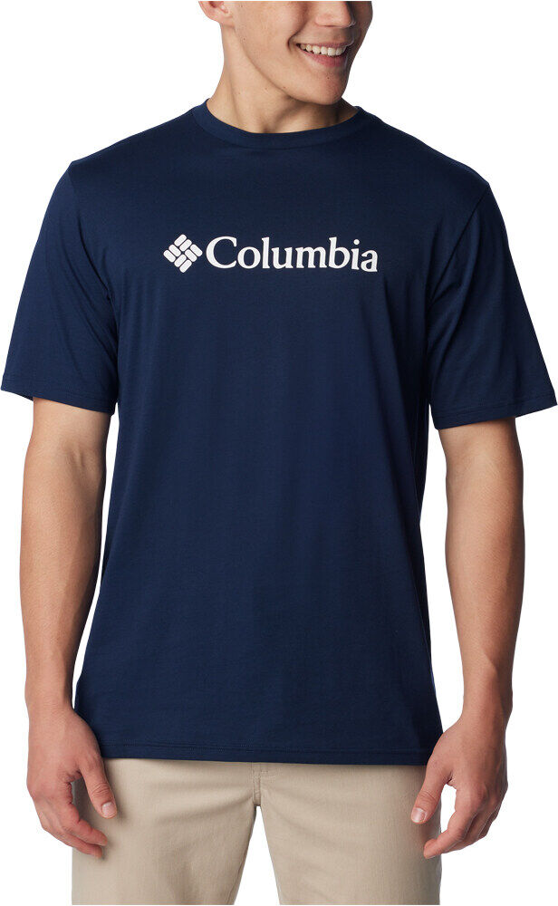 Columbia basic logo camiseta montaña manga corta hombre Azul (S)