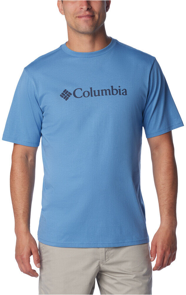 Columbia csc basic logo camiseta montaña manga corta hombre Azul (XL)