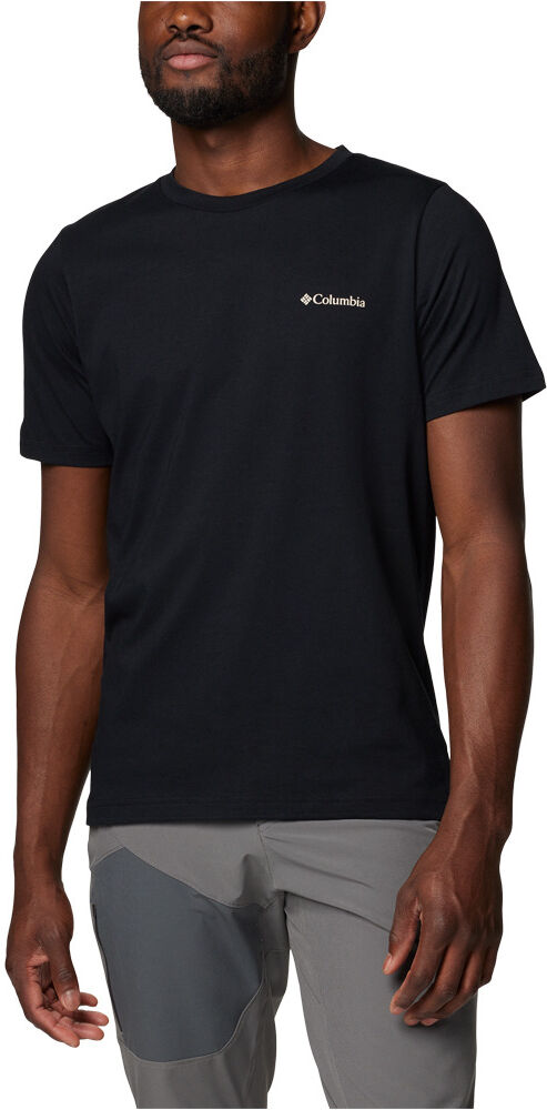 Columbia rapid ridge camiseta montaña manga corta hombre Negro (XS)