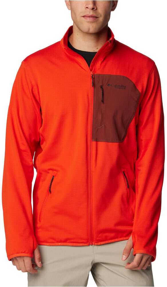 Columbia triple canyon forro polar hombre Rojo (XXL)