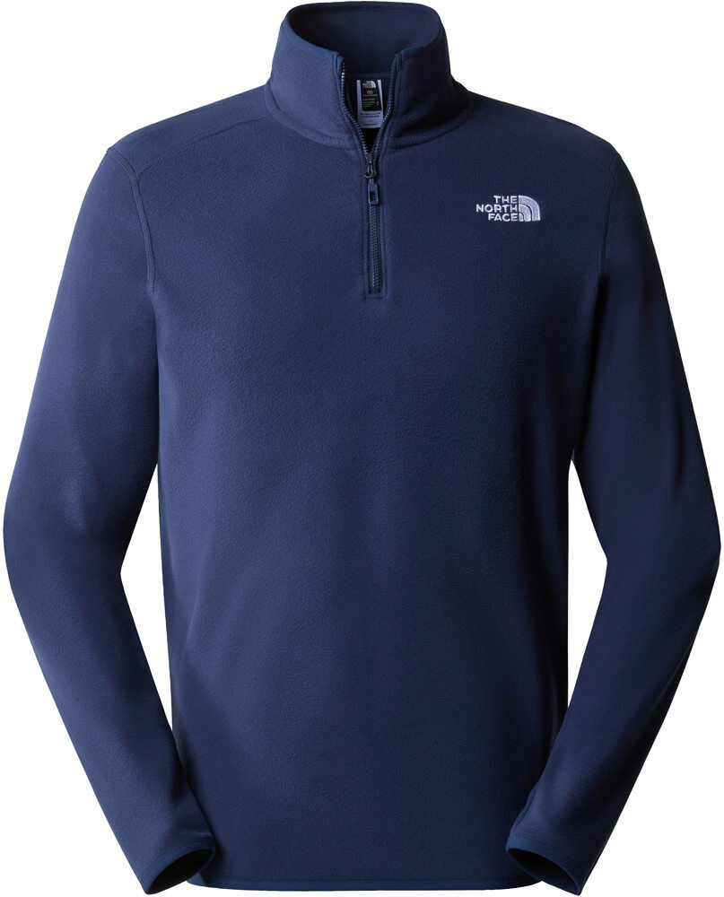 The North Face 100 glacier 1/4 zip forro polar hombre Azul (M)