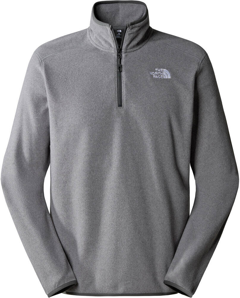 The North Face 100 glacier 1/4 zip forro polar hombre Gris (S)