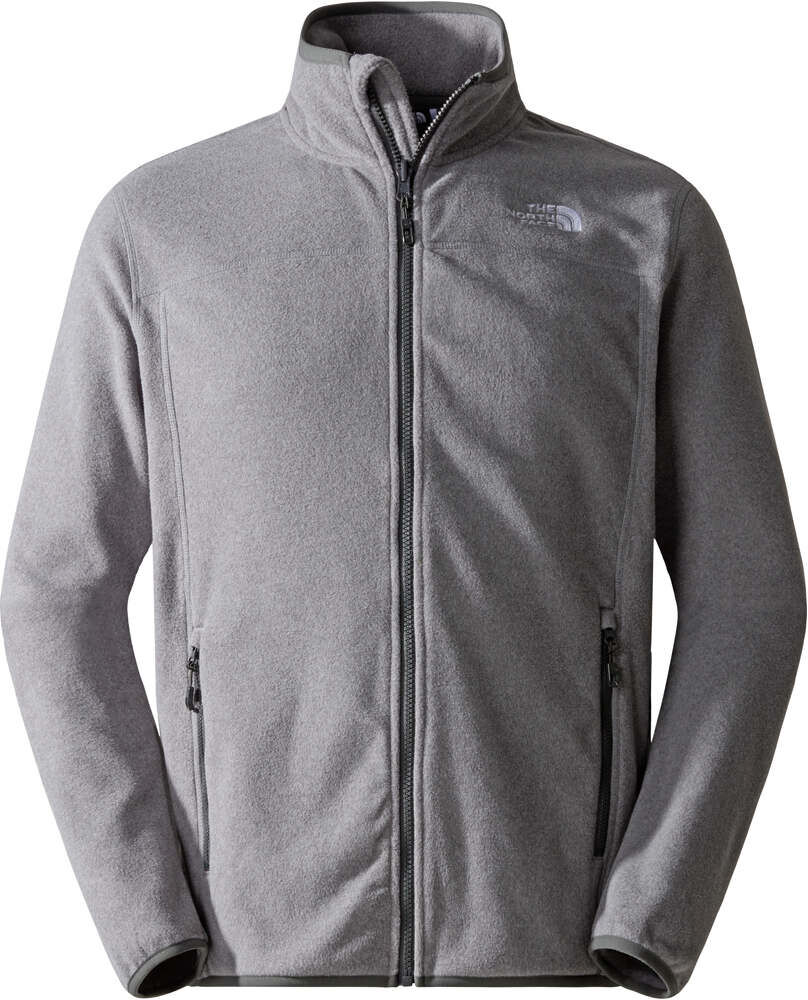 The North Face 100 glacier full zip forro polar hombre Gris (S)