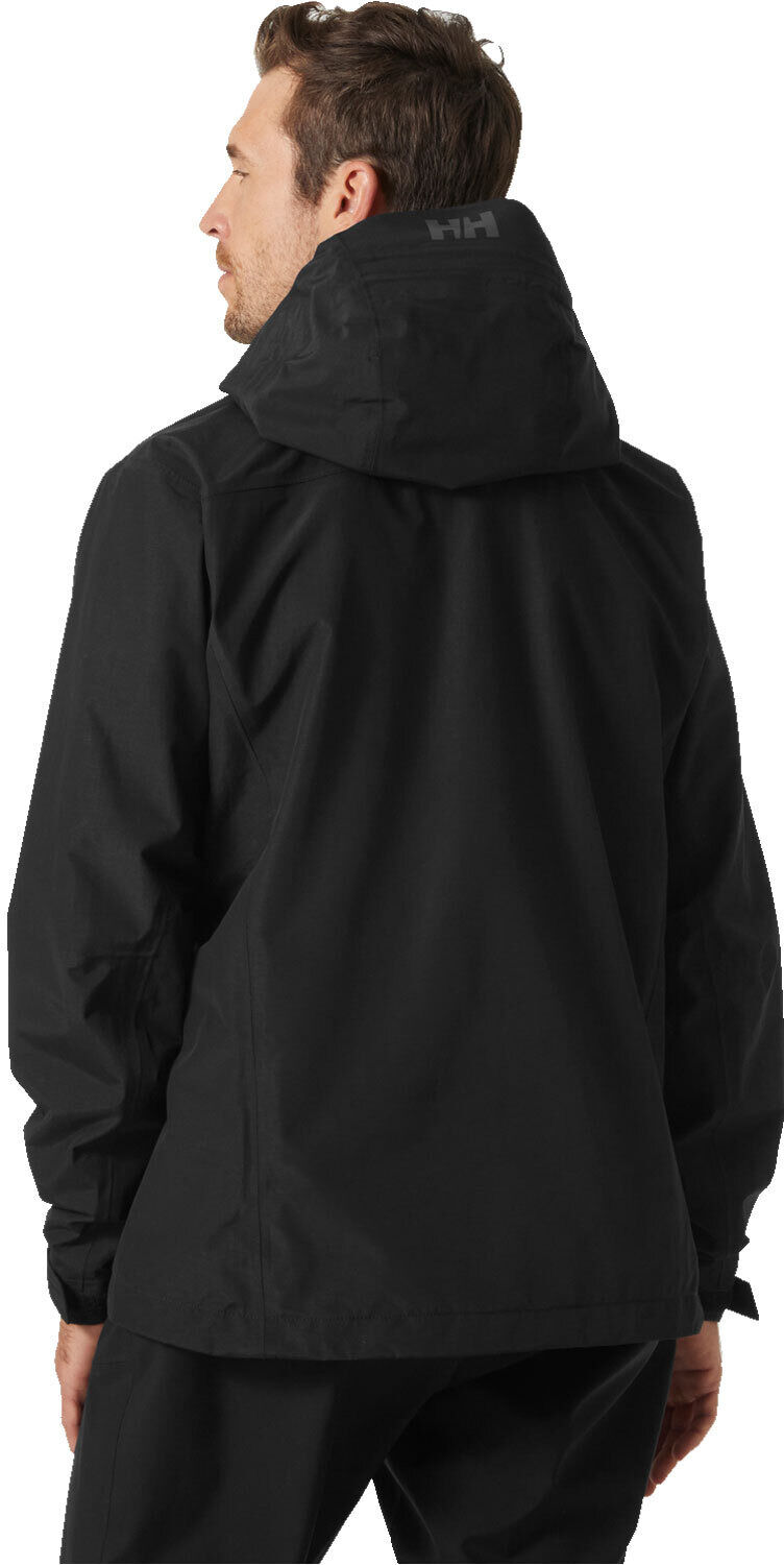 Helly Hansen blaze 3 capas chaqueta impermeable hombre Negro (XL)