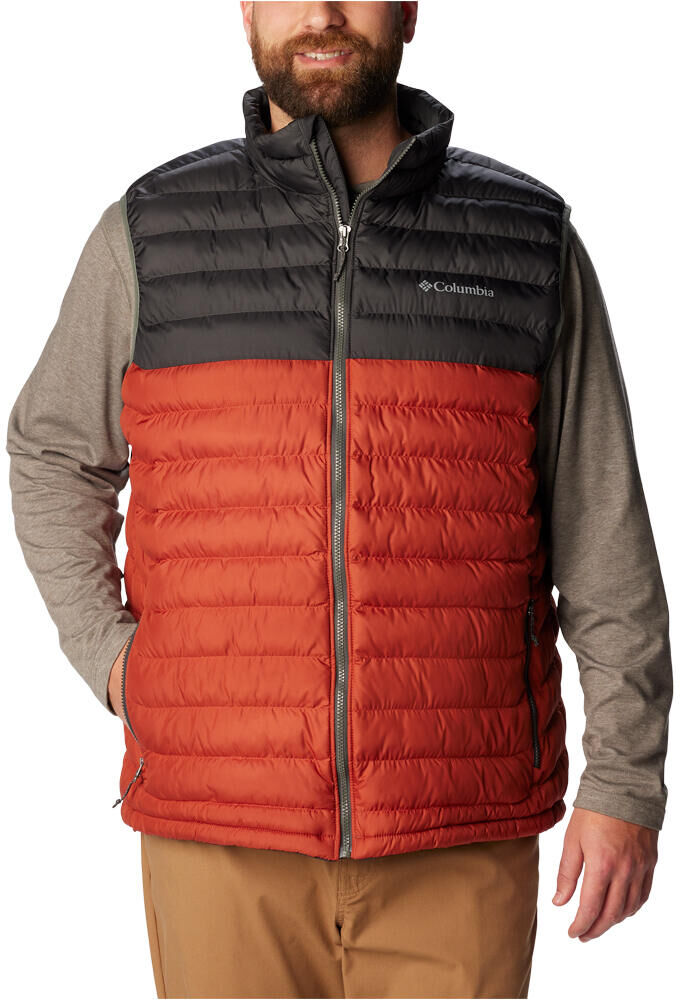 Columbia powder lite vest chaleco outdoor hombre Naranja (4X)