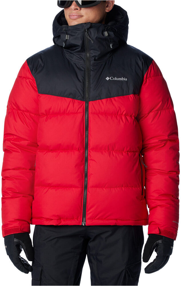 Columbia iceline ridge chaqueta outdoor hombre Rojo (L)