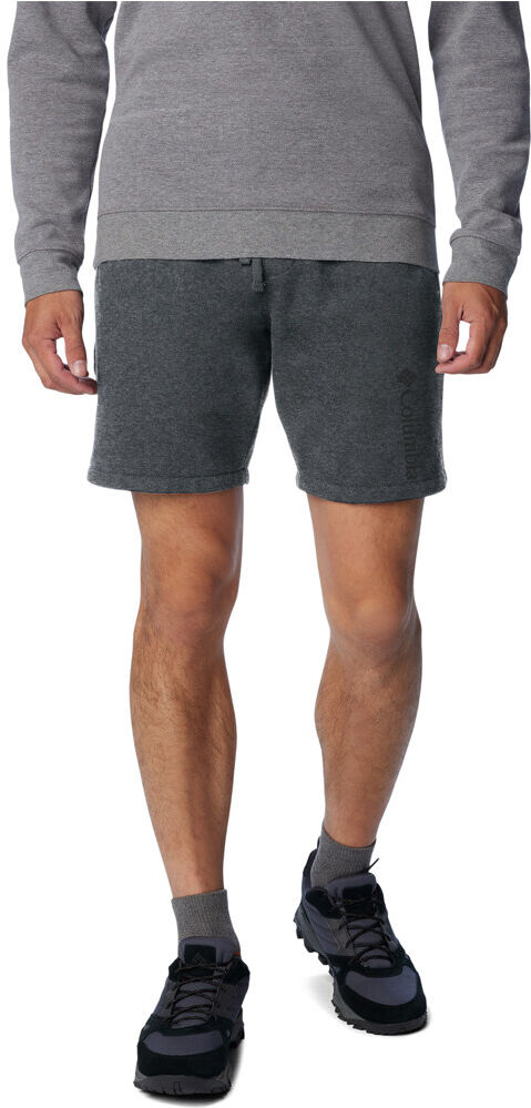 Columbia trek short pantalón corto montaña hombre Gris (S)