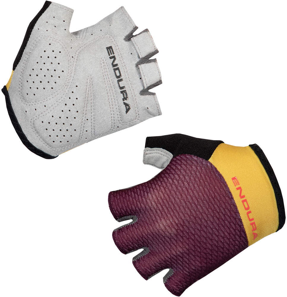 Endura xtract lite guantes cortos ciclismo Granate (S)