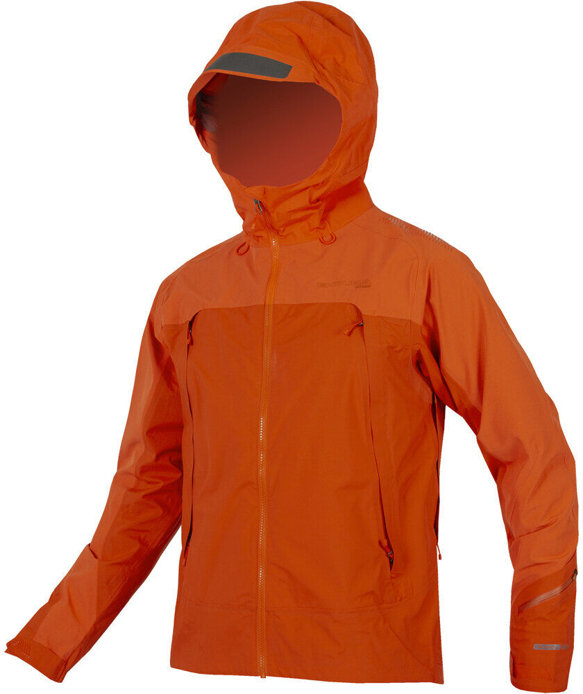 Endura mt500 ii cortavientos ciclismo hombre Naranja (M)