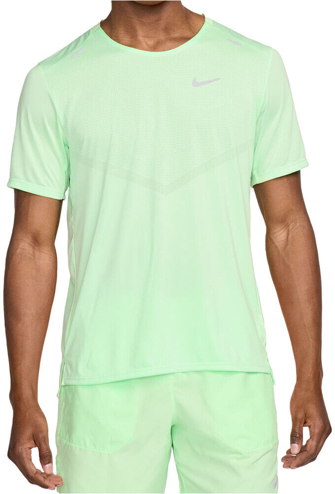 Nike dri-fit rise 365 camiseta técnica manga corta hombre Lila (S)