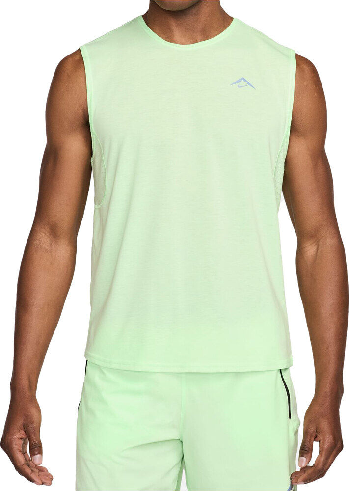 Nike dri-fit solar chase camisetas trail running tirantes hombre Lila (M)