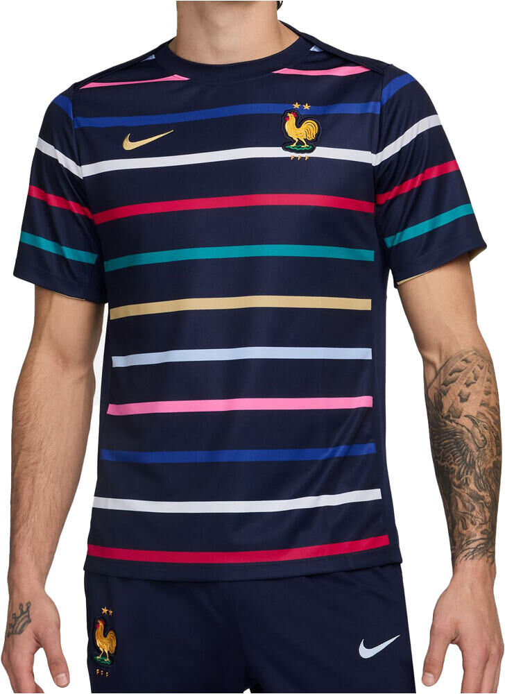 Nike francia euro 24 entrenamiento camiseta de fútbol oficiales  (XL)