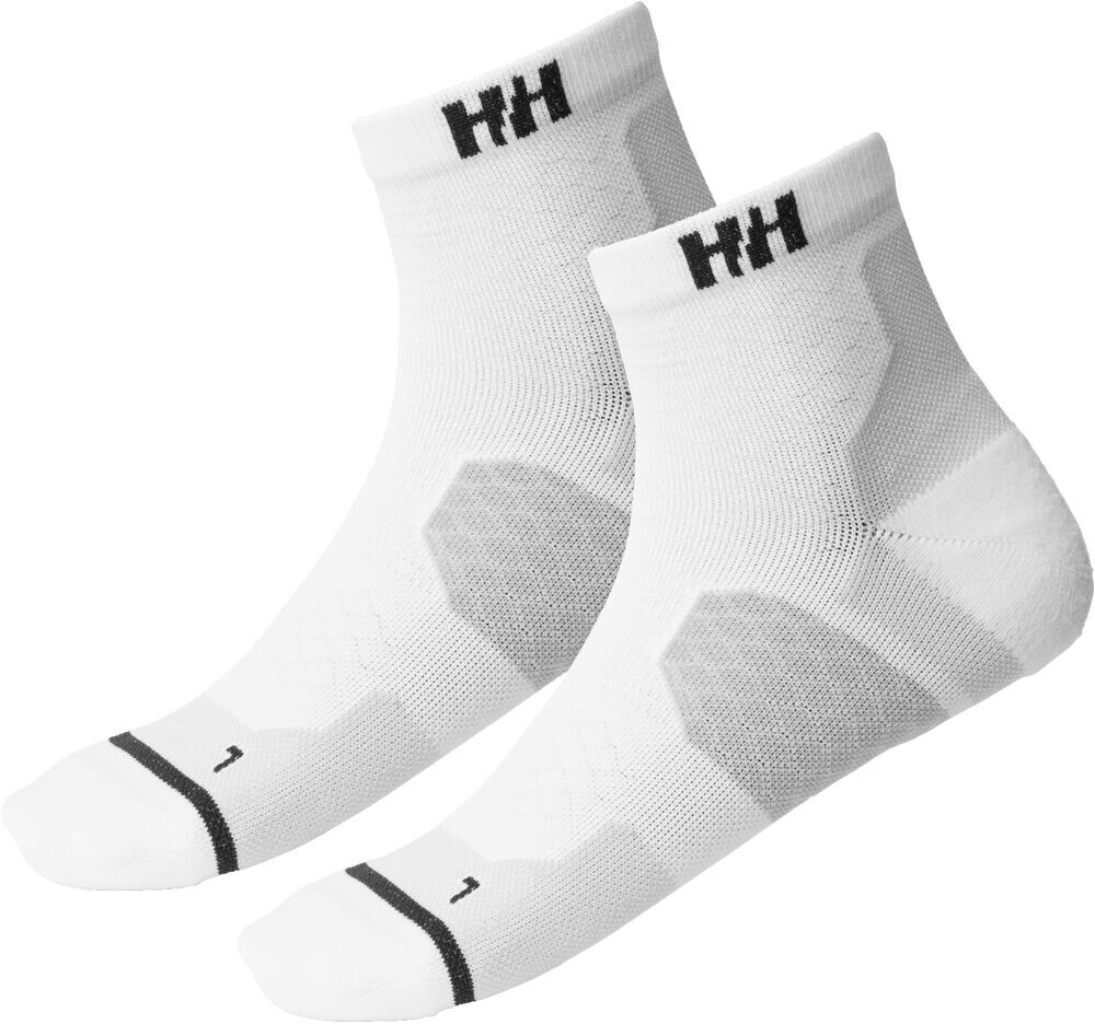 Helly Hansen trail 2p calcetines running Blanco (M)