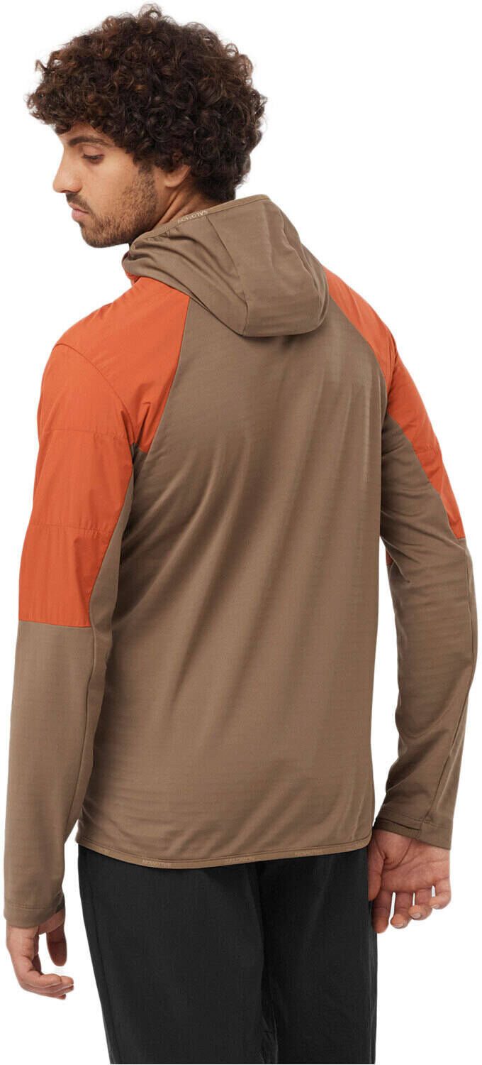 Salomon outline as hybrid mid chaqueta outdoor hombre Marron (XXL)