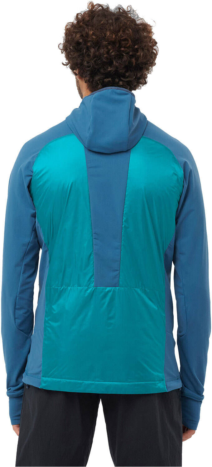 Salomon elixiir hybrid hd chaqueta outdoor hombre Marino