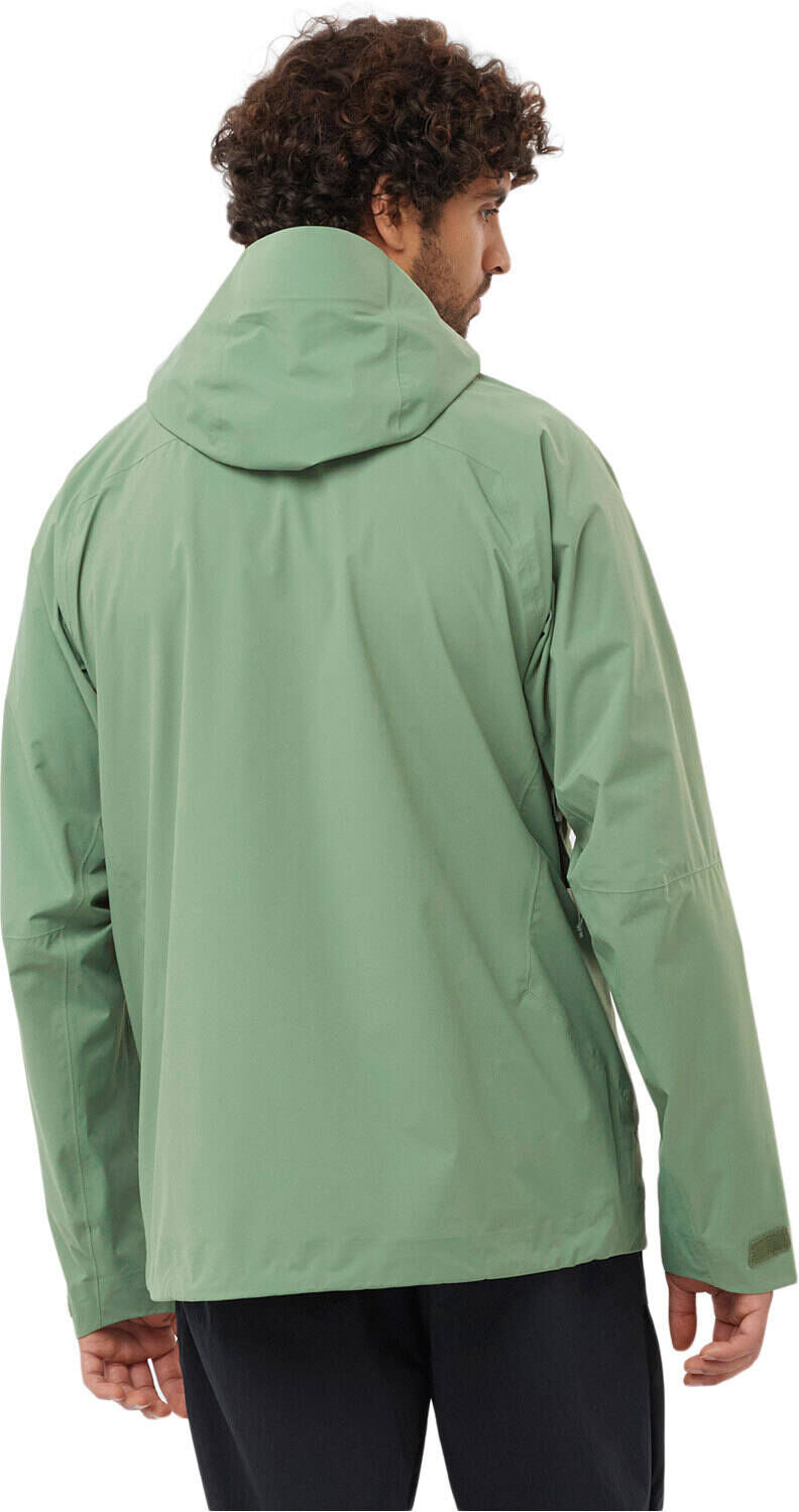 Salomon outerpath waterproof pro chaqueta impermeable hombre Verde (M)