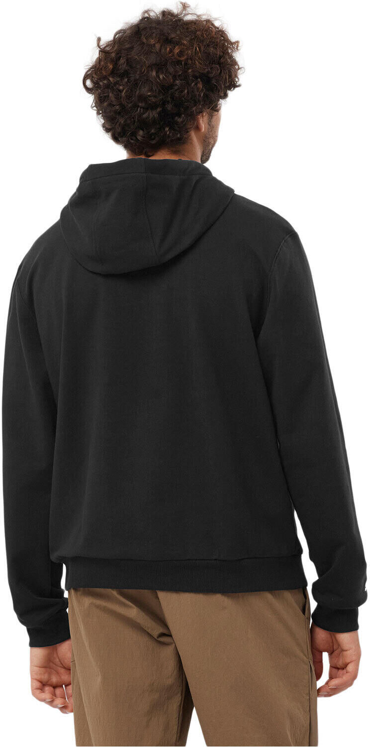 Salomon logo pull over Sudaderas Montaña Hombre Negro (XXL)