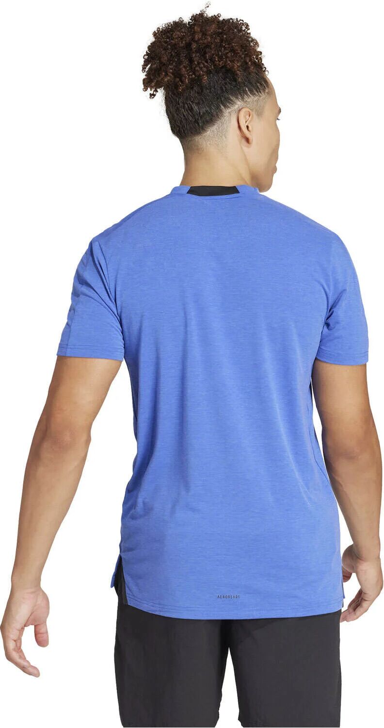 Adidas d4t camiseta fitness hombre Azul (L)