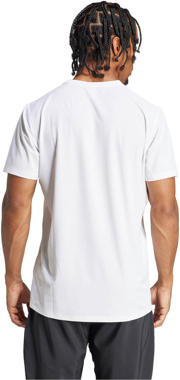 Adidas own the run camiseta técnica manga corta hombre Blanco (XS)