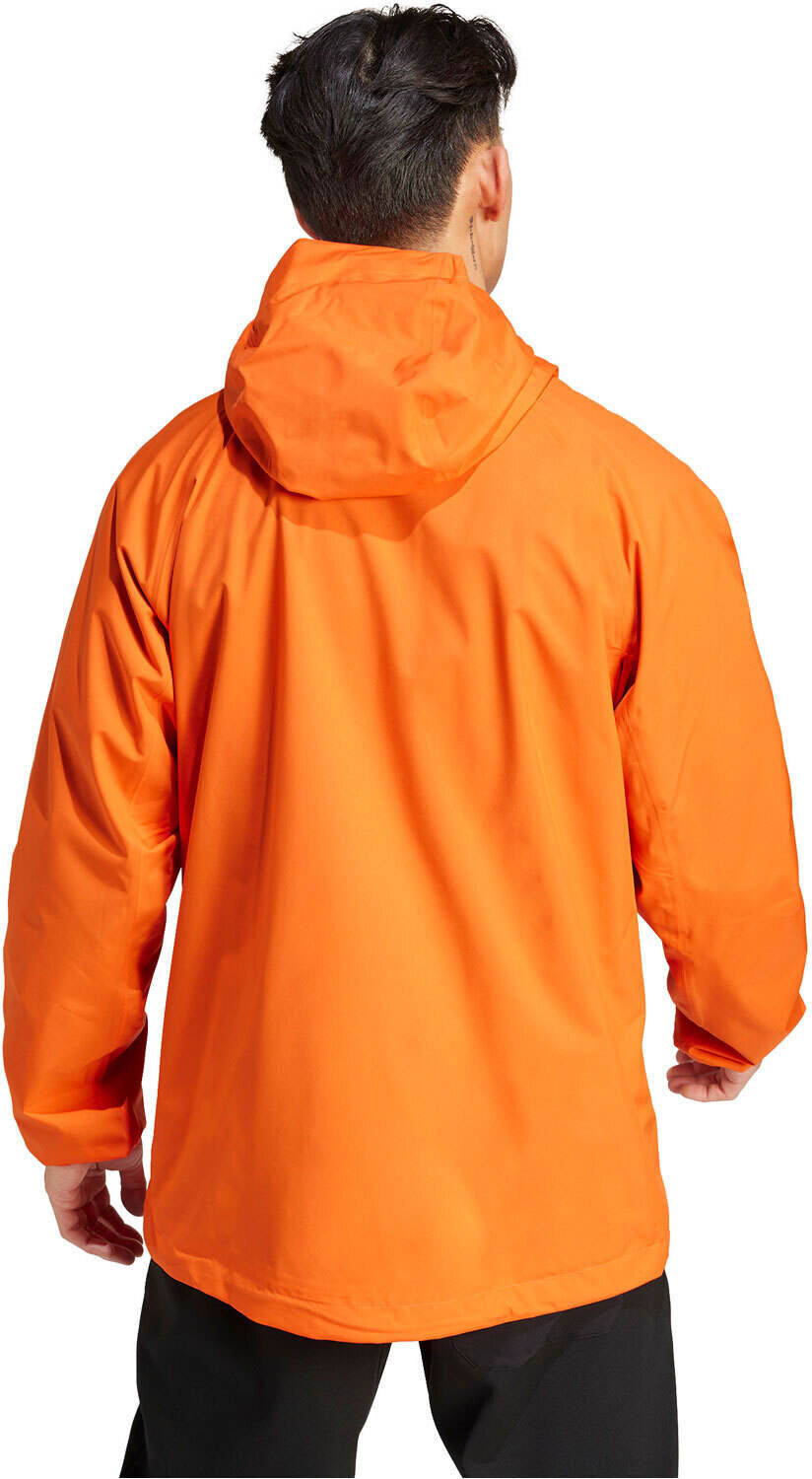 Adidas terrex multi 2l rainrdy chaqueta impermeable hombre Naranja (L)