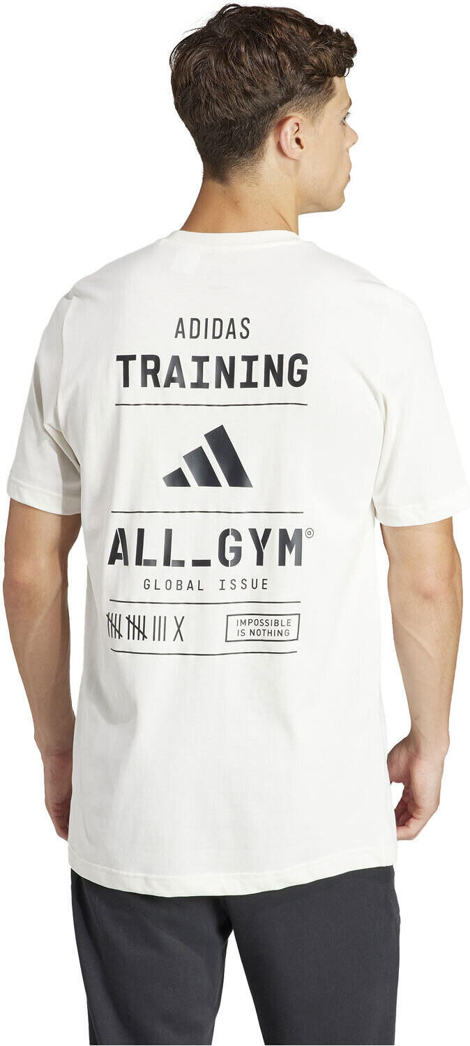 Adidas tr cat camiseta fitness hombre Blanco (XXL)