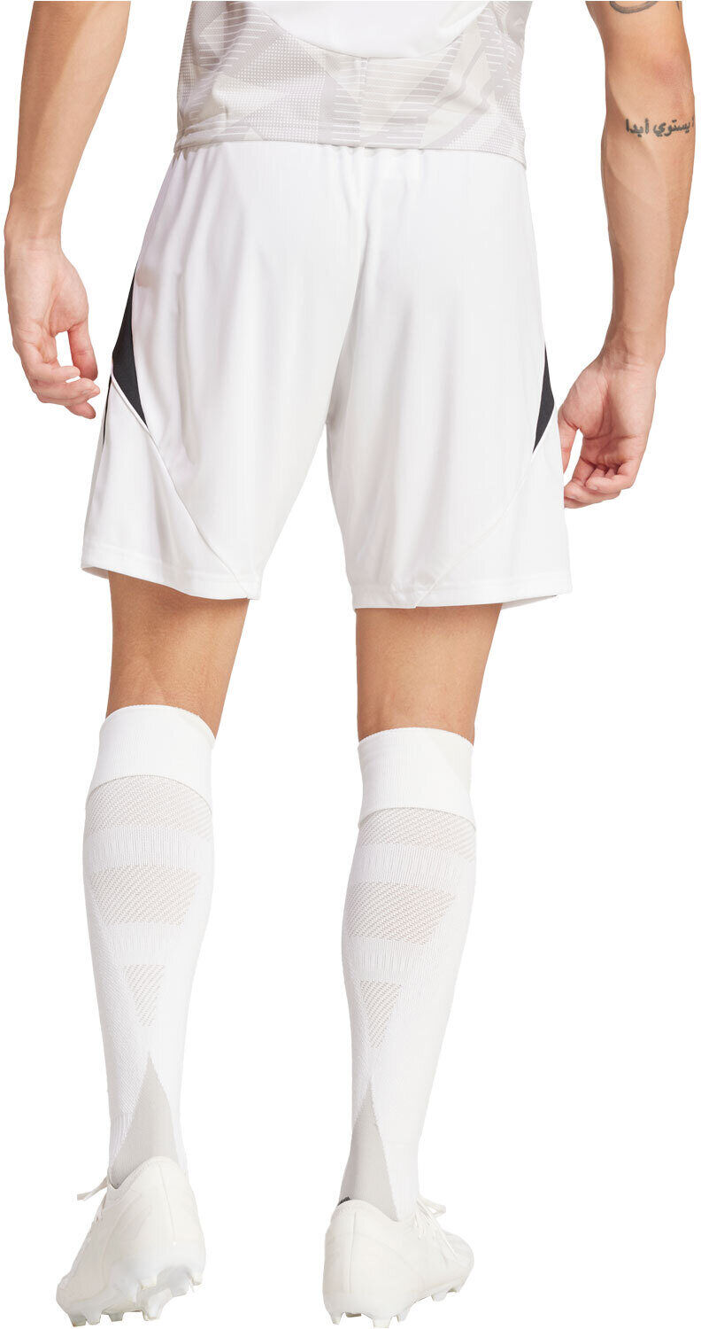 Adidas tiro24 pantalones cortos futbol Blanco (M)