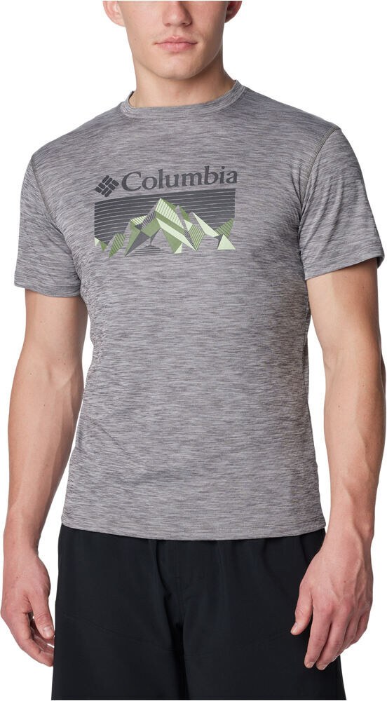 Columbia zero rules camiseta montaña manga corta hombre Gris (XXL)