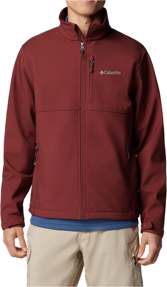 Columbia ascender chaqueta softshell hombre Rojo (M)