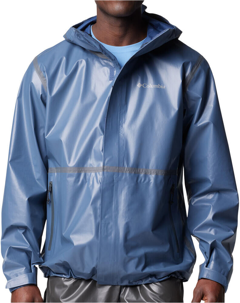 Columbia outdry extreme hikelite chaqueta impermeable hombre Marino (L)