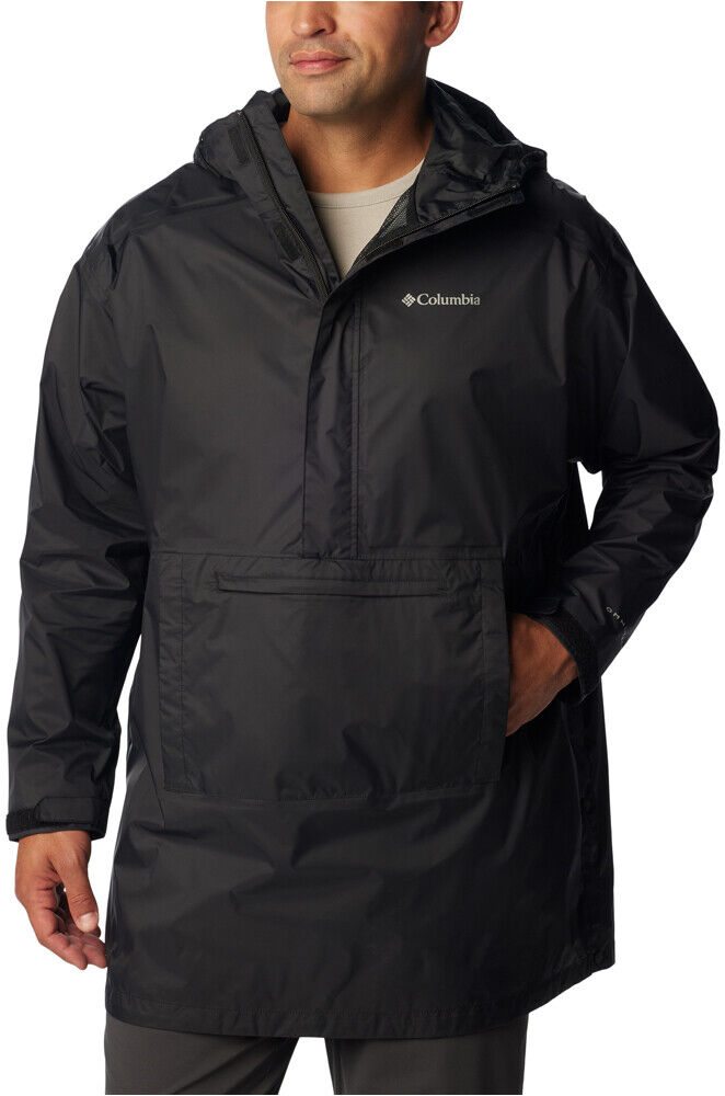 Columbia ten falls poncho montaña Negro (M)