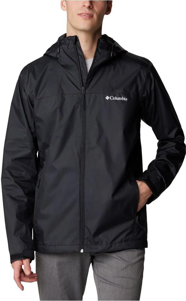 Columbia inner limits iii chaqueta impermeable hombre Negro (XL)