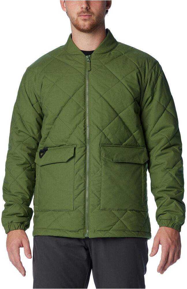 Columbia rad padded chaqueta outdoor hombre Verde (L)