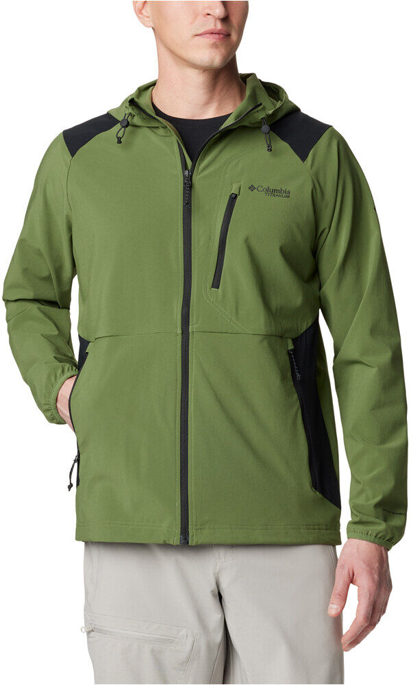 Columbia triple canyon forro polar hombre Verde (S)