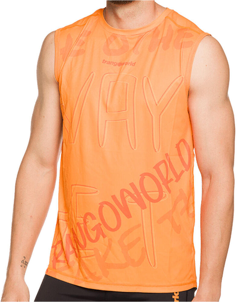 Trango champex camisetas trail running manga corta hombre Naranja (XL)