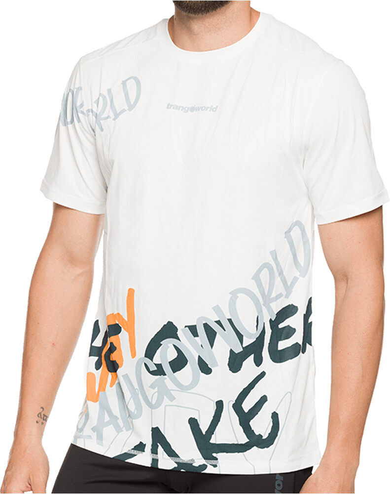 Trango fouly camisetas trail running manga corta hombre Blanco (M)