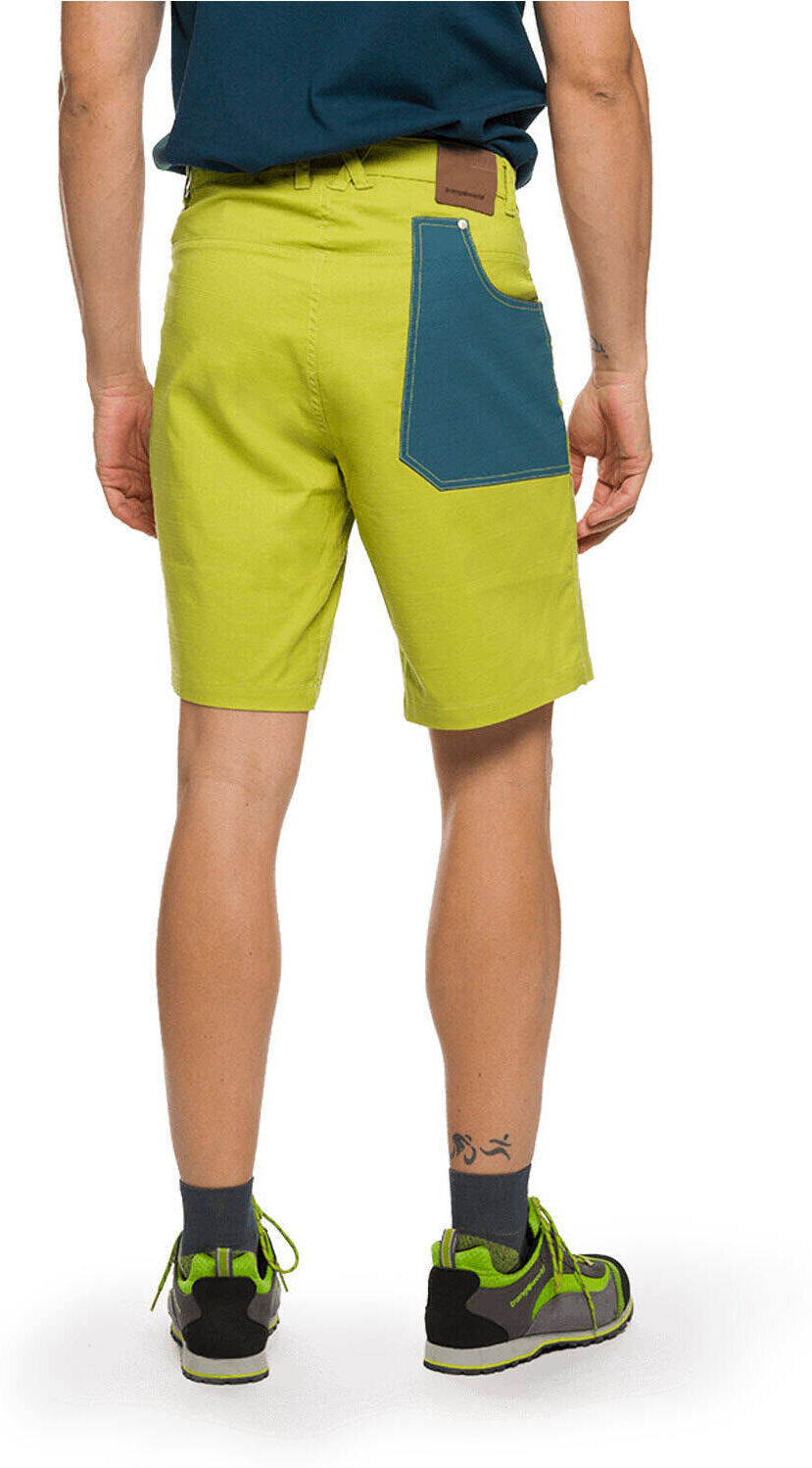 Trango luegli pantalón corto montaña hombre Verde (XL)