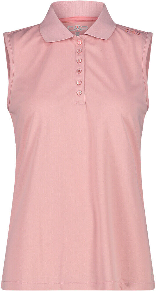 Cmp woman polo sleeveless camiseta tirantes Rosa (46)