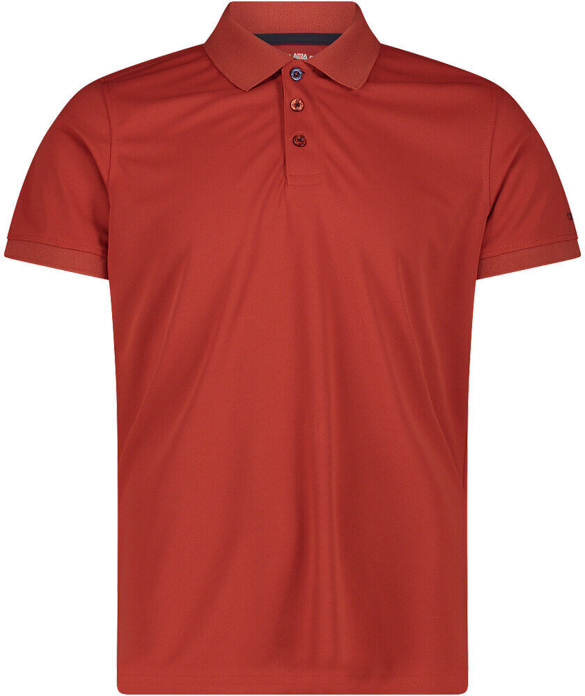 Cmp man polo camiseta montaña manga corta hombre Rojo (50)