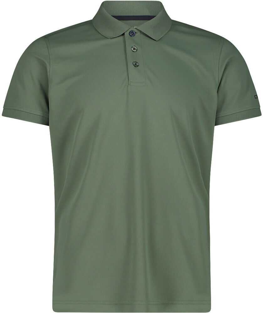 Cmp man polo camiseta montaña manga corta hombre Verde (46)