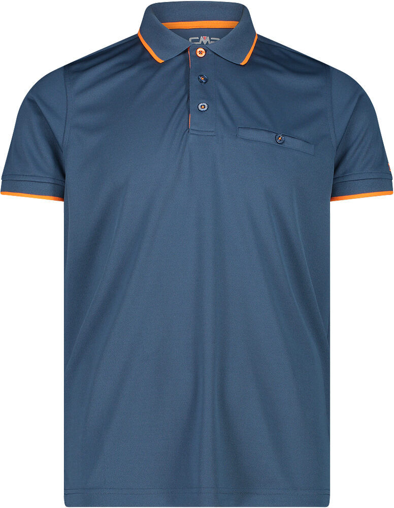 Cmp man polo camiseta montaña manga corta hombre Azul (50)