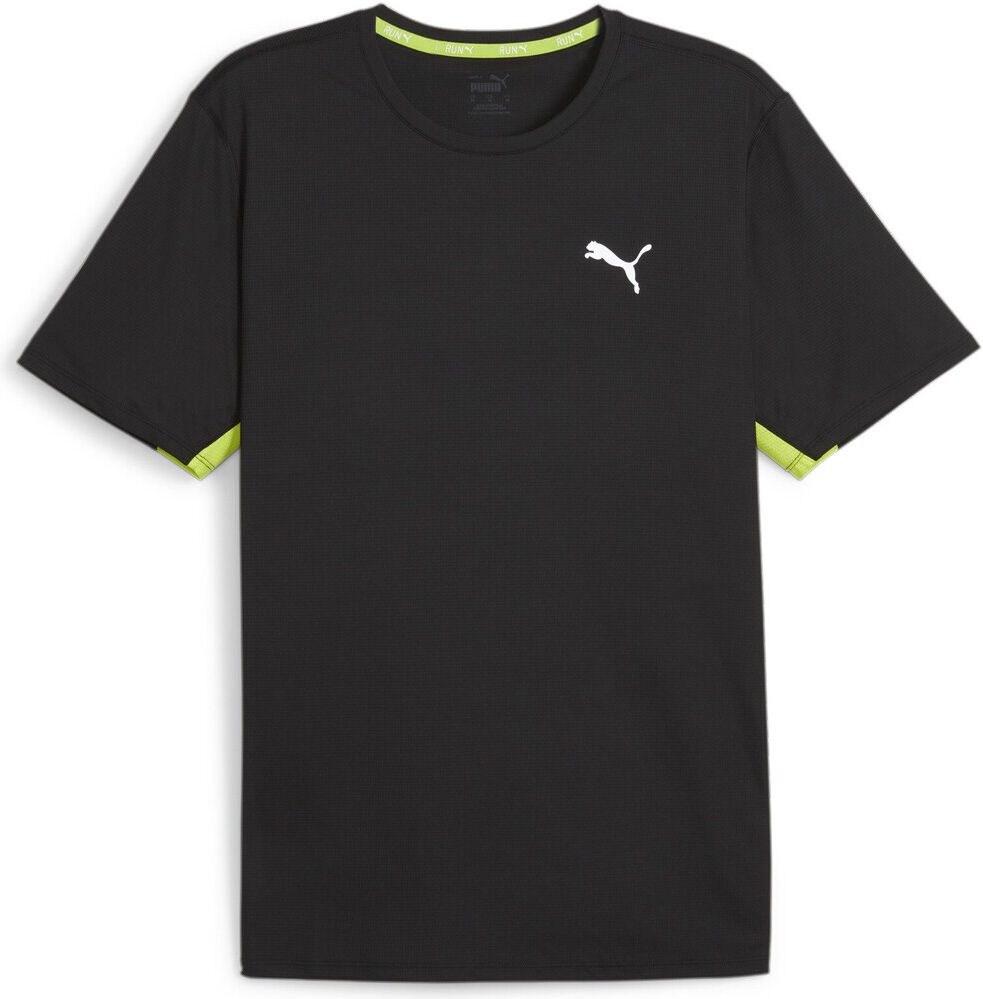 Puma run favorite velocity camiseta técnica manga corta hombre Negro (L)