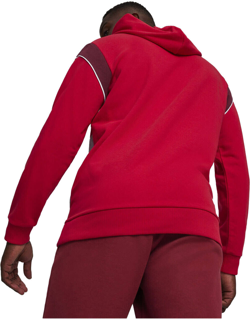 Puma milan futbol archive sudadera entrenamiento fútbol Rojo (XL)