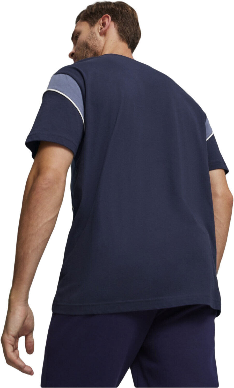 Puma olympique marsella 23/24 camiseta de fútbol oficiales Marino (L)