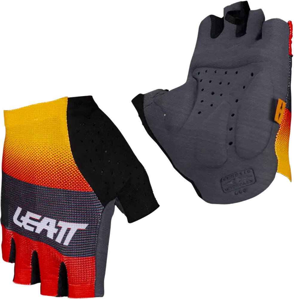 Leatt mtb 50 endurance guantes cortos ciclismo Rojo