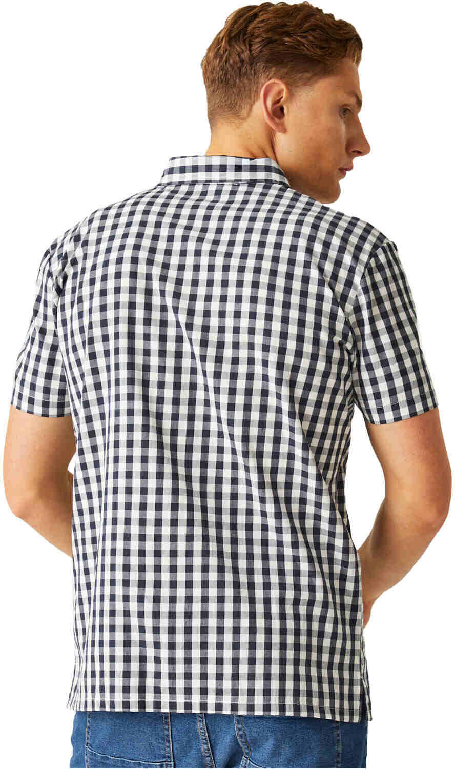 Regatta denmoor camisa montaña manga corta hombre Marino (S)