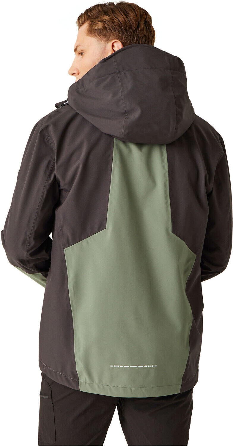 Regatta bosfield ii chaqueta impermeable hombre Verde (XXXL)