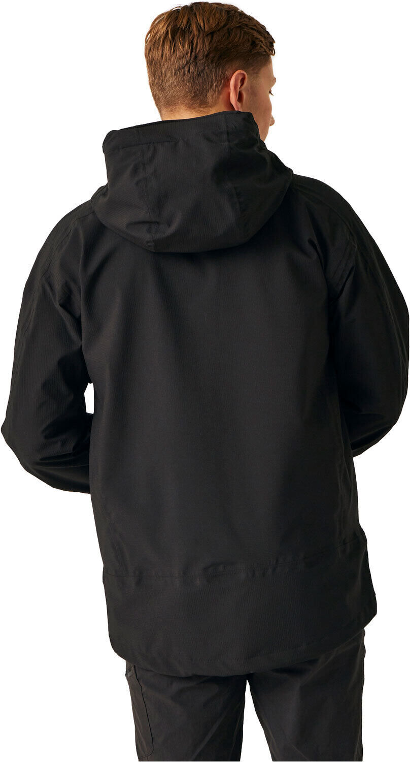 Regatta okara chaqueta impermeable hombre Negro (XXXL)