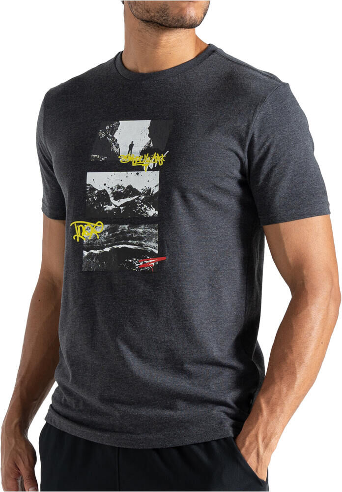 Dare2b movement ii camiseta montaña manga corta hombre Gris (XS)